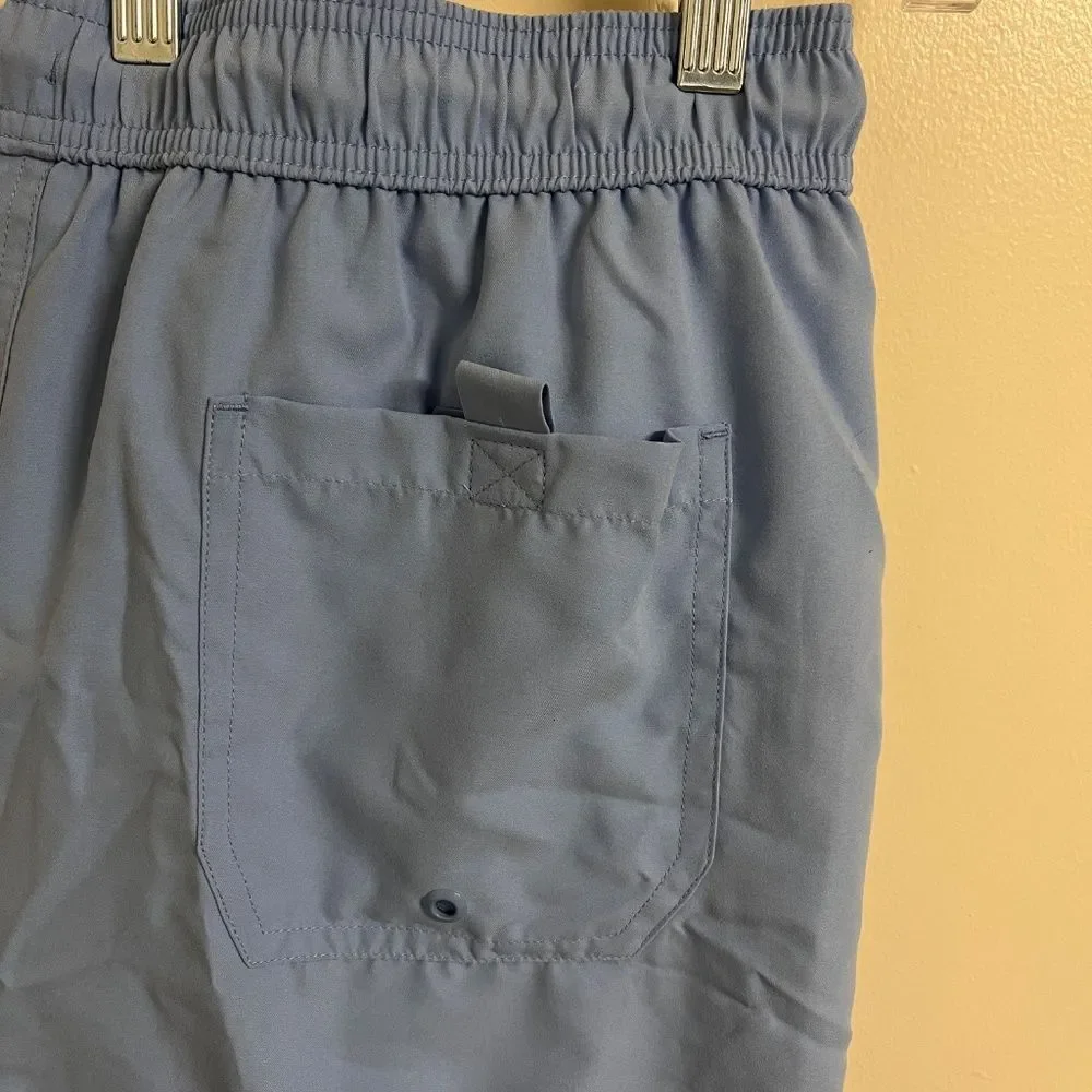 NWT George Men's Blue Swim Trunks 6” Swim Shorts Sz L (36 - 38)